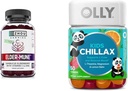 Zhou Nutriție gume de elderberry 60 Count & OLLY Copii Gumies magneziu 50 Conte Immune & Calm Suport