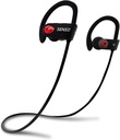 Căști Senso Bluetooth, Cele mai bune căști sportive wireless w/Mic IPX7 Căști rezistente la apă HD Stereo rezistente la sudoare pentru gimnastică de lucru zgomot Anularea căștilor Căști