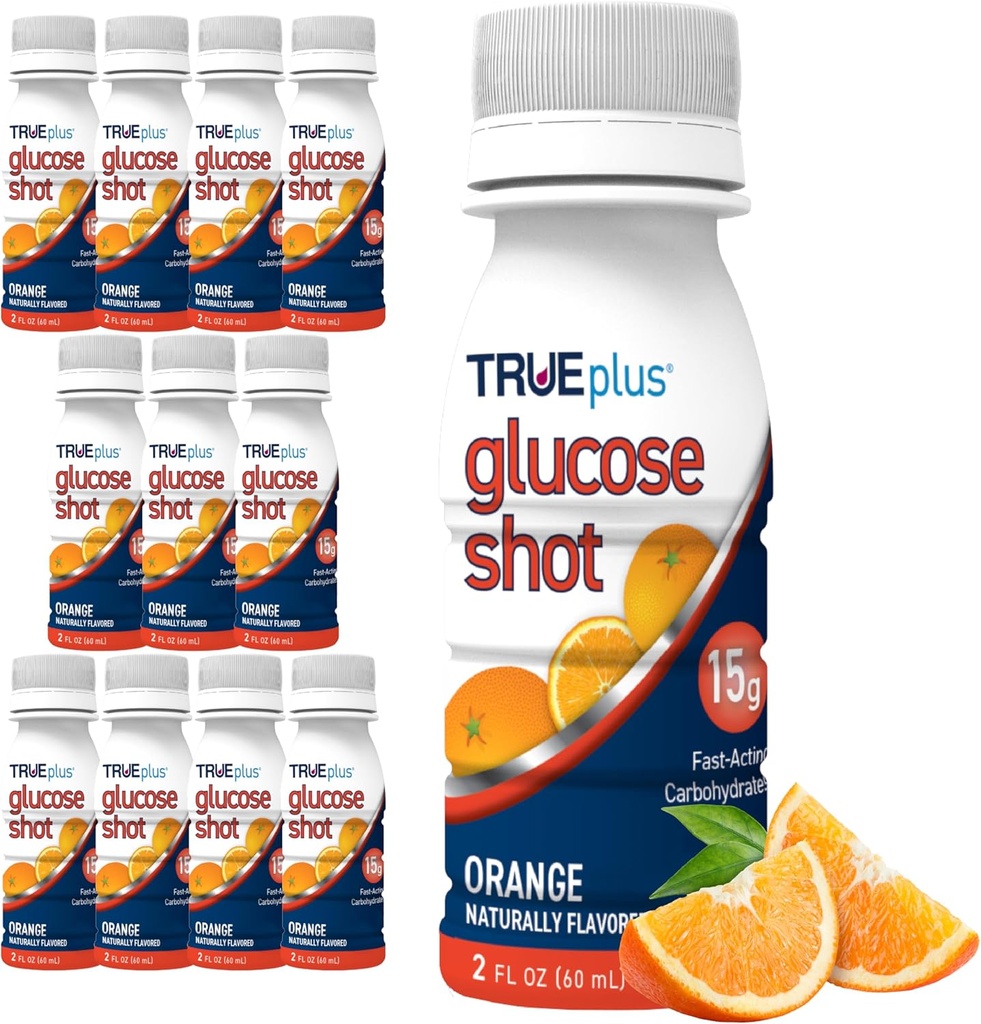 TRAUEplus Glucoza Shots 12 Sticle - Orange