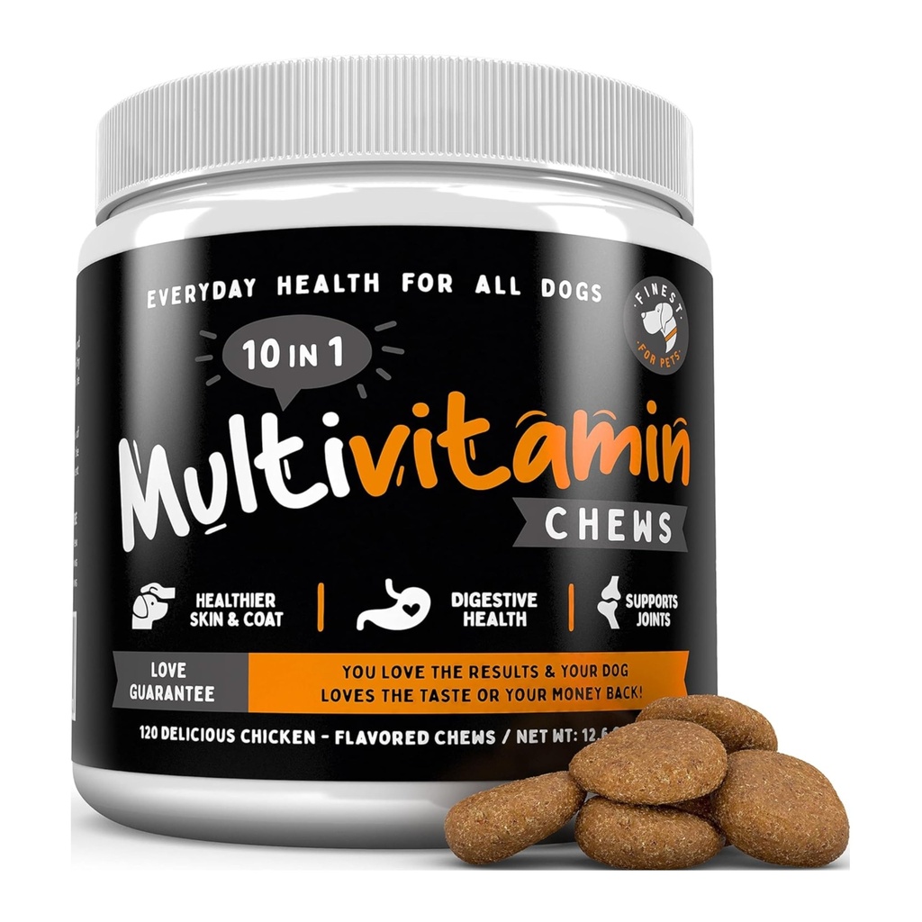 Cel mai fin pentru animale de companie Multivitamine caine Supliment 