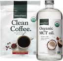 Force Natural Organic Clean Coffee + Organic MCT Oil Bundle 