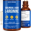 L Arginină lichid - L-Arginină Supliment pentru bărbaţi şi femei cu oxid de azot Precursor, L Arginină Supliment
