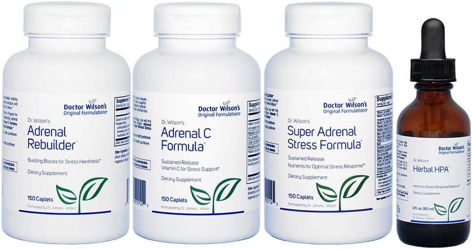 Dr. Wilson Adrenala Fatigabilitate Kit protocol pentru suport suprarenal HPA mare