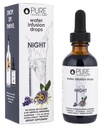 Invenții pure Night - Picături de apă aromată - fără zahăr, calorii sau îndulcitori artificiali - 60 Servings - 2oz