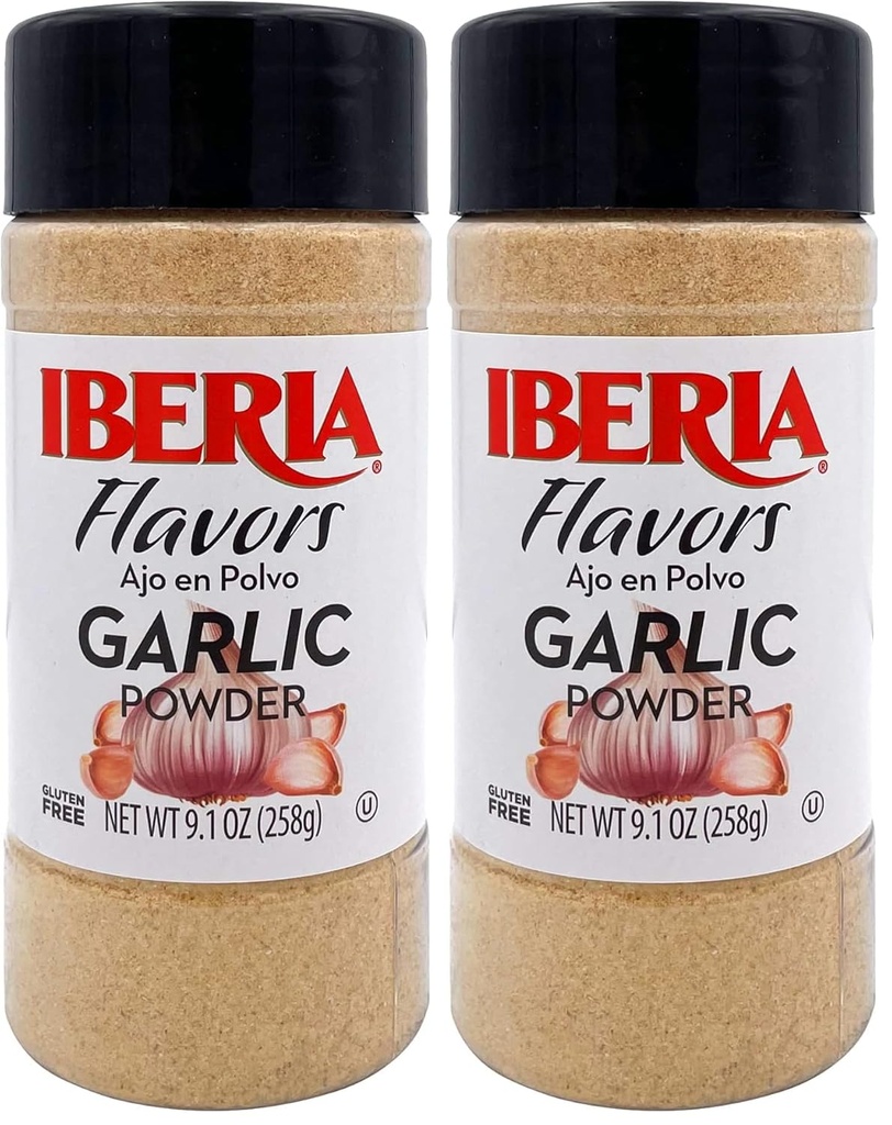 Iberia Usturoi pulbere, 9.1 Oz (Pachetul de 2)