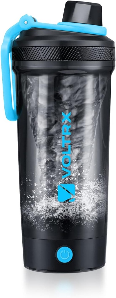 VOLTRX Shaker Bottle, Galliu USB C Reîncărcabile Electric Proteine Shake Mixer, Shaker Cups pentru Shakes Proteine și Mese de înlocuire Shakes, BPA gratuit, Made with Tritan, 24oz