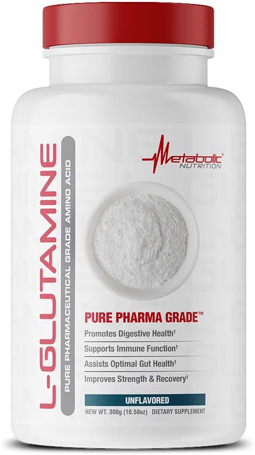 Nutriţie metabolică Glutamina, 300 grame, pulbere