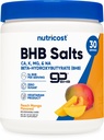 Nutricost BHB Salts Drink Mix (30 Servings, Peach Mango aromatizat) (5G BHB per Serving) - 0G Total Sugars, Produs vegetarian