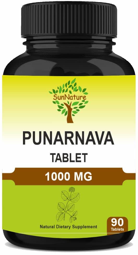 Punarnava Tablets 90 Tablets, 1000 mg
