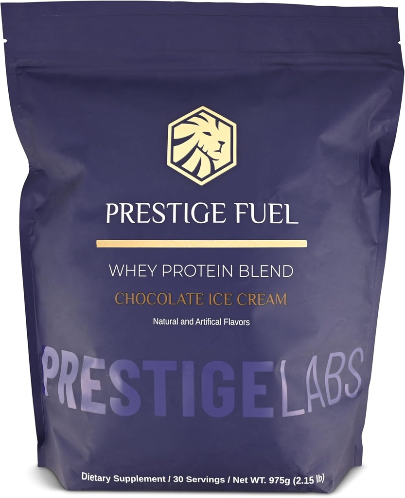 Prestige Fuel Proteina naturala Whey si Izolat Blend inghetata de ciocolata aroma (30 Servings)