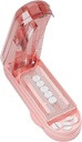 Pilula Cutter Splitter pentru pastile mici și mici, Pilula Splitter taie exact mai multe pastile la o dată pentru medicamente mari și mici, lama Sharp cu pază de siguranță (Pink)