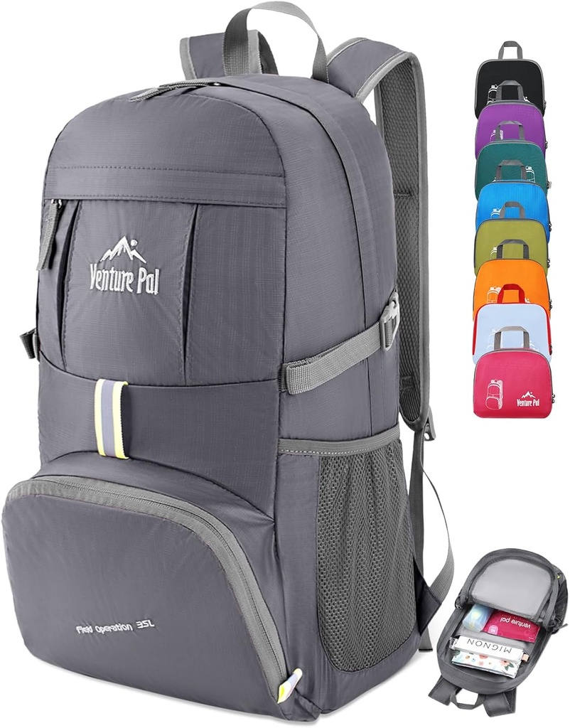 Venture Pal 35L Ultralight Lightweight Packable Foldable Travel Camping Drumeţii Outdoor Sports Rucsac de zi