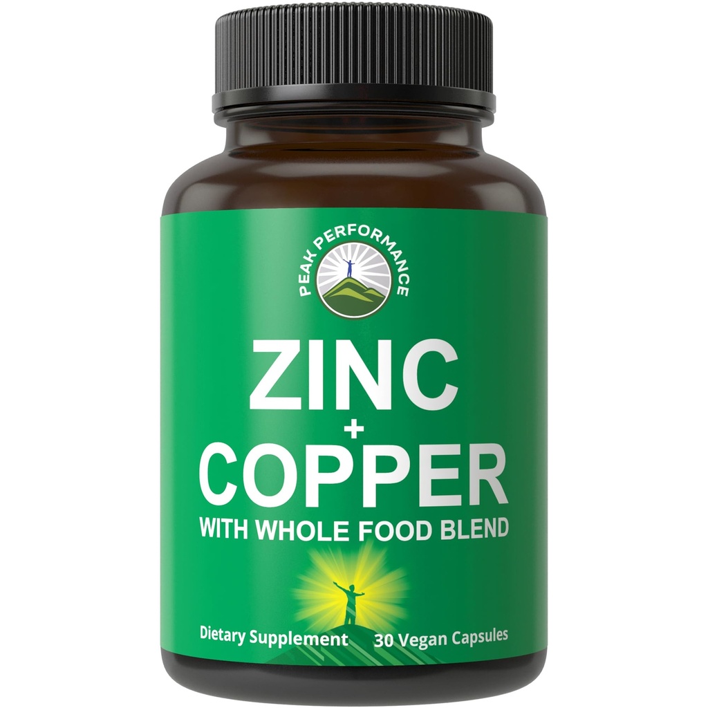 Zinc cu cupru + Alimente integrale Amestec de 25 legume si fructe pentru absorbtie maxima. Capsulele de suport imun. Două minerale esenţiale pentru imunitate. Pastilele cu vitamina de zinc pentru bărbaţi şi femei.