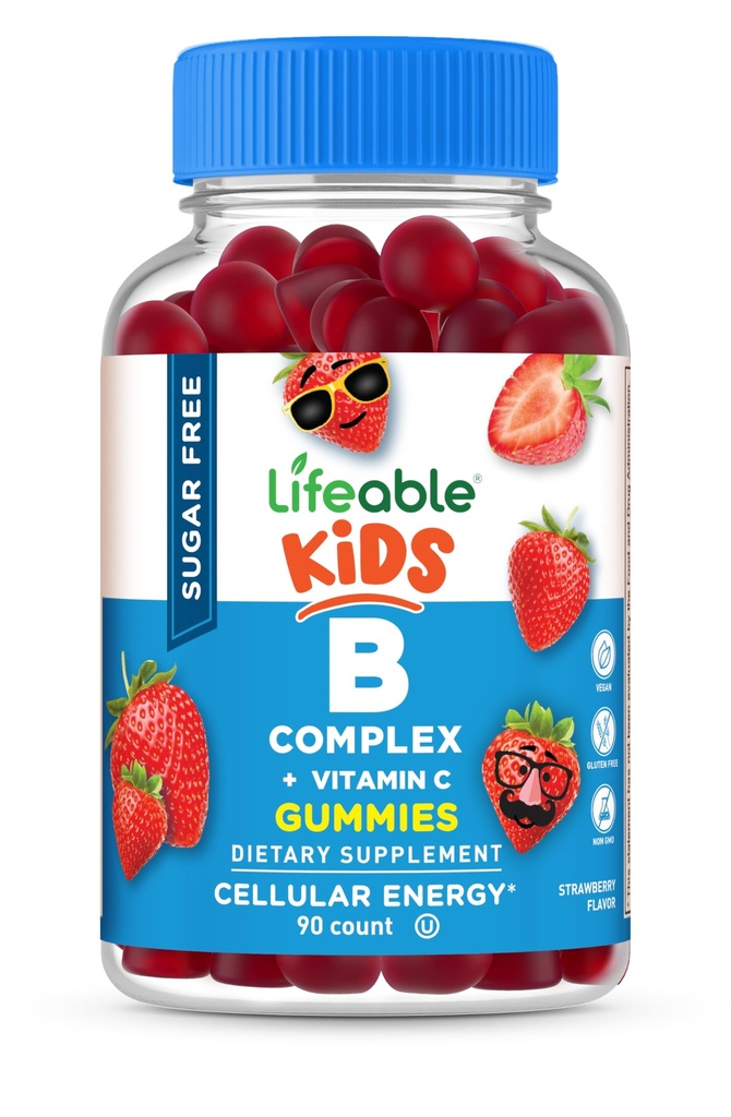 Complex gratuit de vitamina B de zahăr pentru copii 