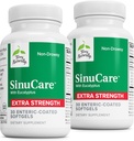 Terry Natural SinuCare Extra Putere - Supliment alimentar cu Eucalipt & Myrtle - Imun & Lung Health Supplement Formula to Help Sinus Health - 30 Servings (Pachet de 2)