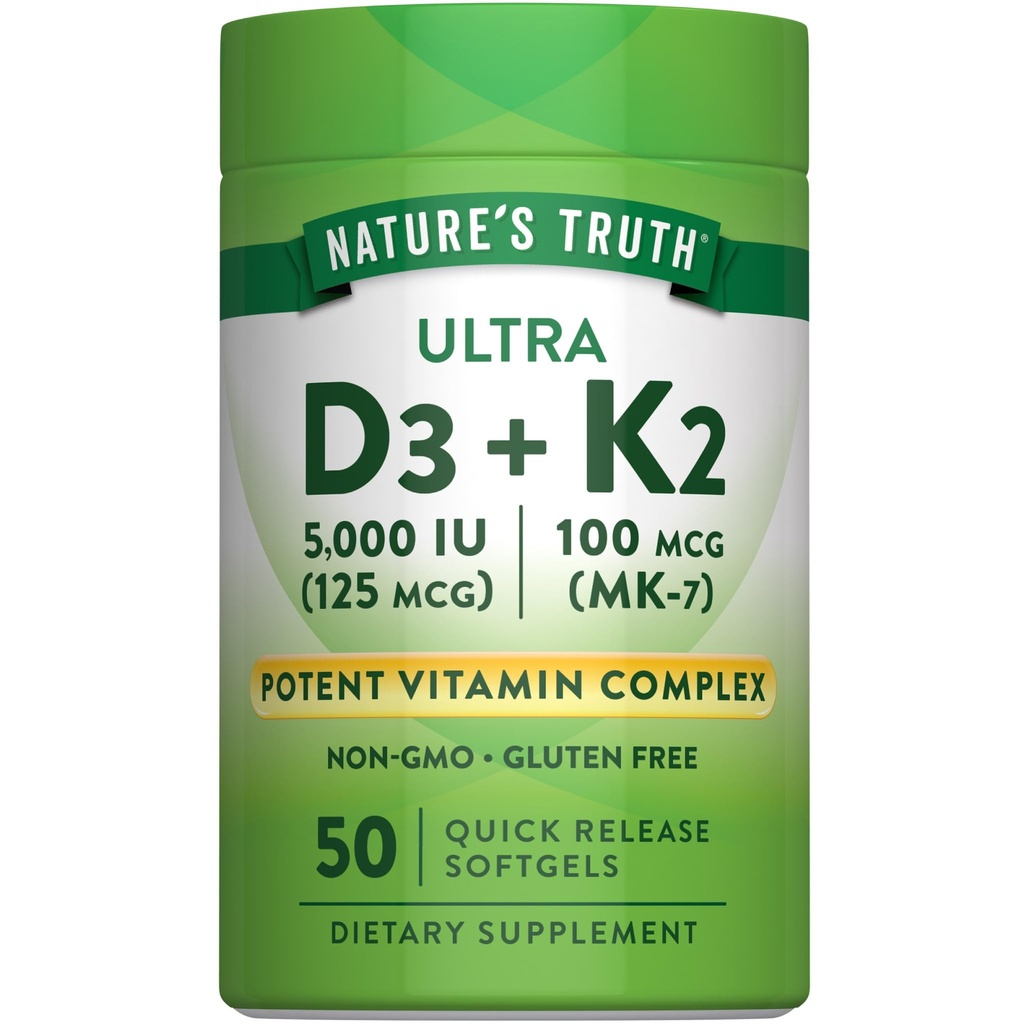 Adevărul naturii Vitamina K2 MK7 Complex 