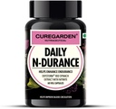 Zilnic N-Durance, Red Spanac Extract de nitrat, supliment de oxid de azot, 400 mg Pre Workout Veg Capsule, 60no