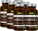 Igennus Advanced rTG Omega-3 IFOS Certified Wild Fish Oil & Vitamina D3, 1-a-Day, Fatty Acids EPA & DHA, Fast-Actioning Trigliceride Form, Ultra Pure & Non-GMO, 360 Softgels