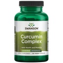 Swanson Curcumin Complex - Suplimentul Herbal Supporting Joint Health, Mobility & Physical Function - Standardizat cu BioPerine pentru Absorbție maximă - (120 Capsule Veggie)