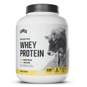 Nivele Grass Pudră de proteine Fed Whey, Nu Artificiale, 24G de proteine, Vanilie Bean, 5LB