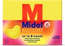 Midol Heat Vibes Menstrual Pain Relief Patches, pentru perioada Crampa si Backache Relief, Pachet de 3