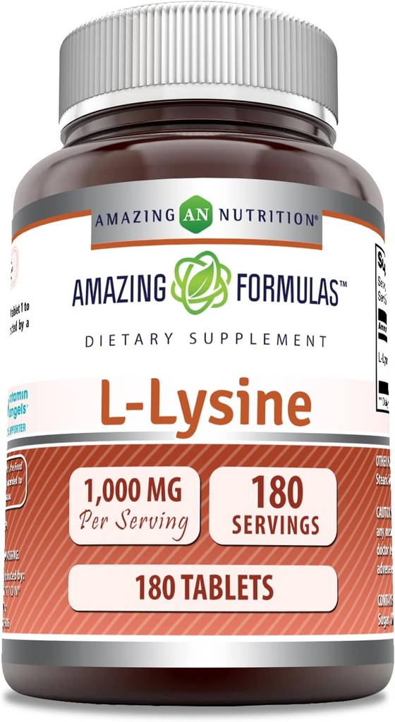 Formule uimitoare L-Lysine 1000 Mg aminoacid Supliment 
