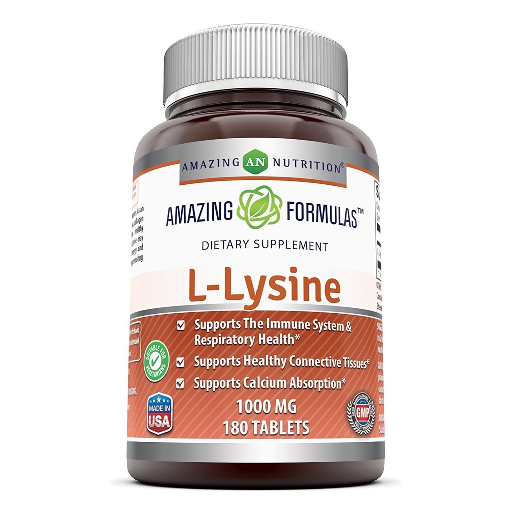 Formule uimitoare L-Lysine 1000 Mg aminoacid Supliment 