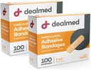 Dealmed pur plastic Bandaje adezive flexibile  1" x 3"