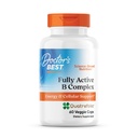 Cel mai bun complex B complet activ al doctorului, suport energetic & celular, non-GMO, gluten gratuit, Soy Free, Vegan 60 Veggie Caps