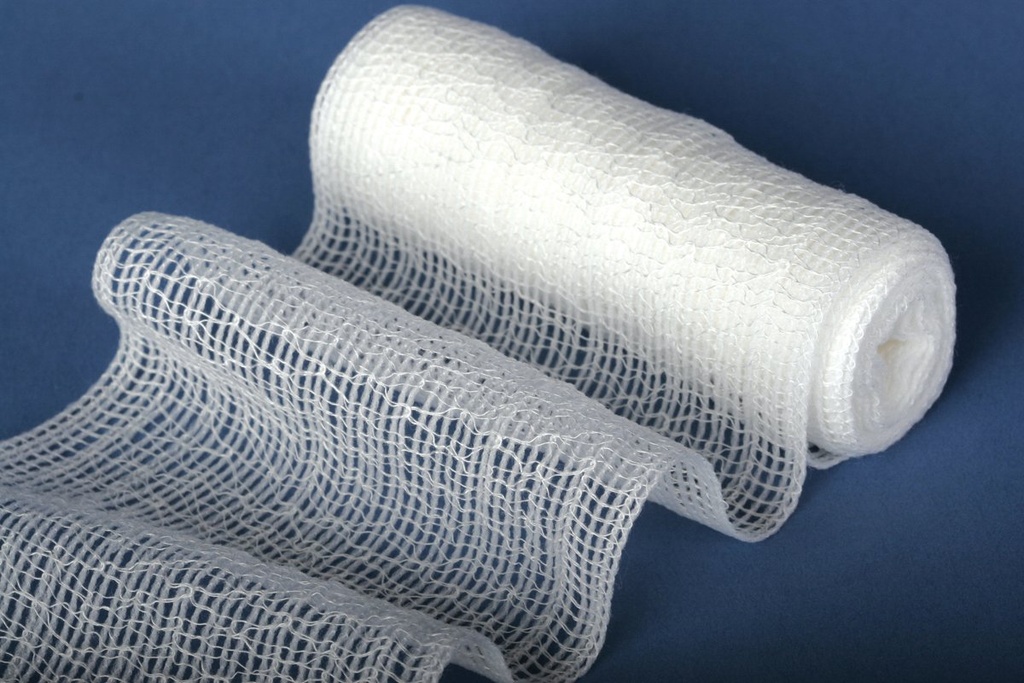 Medline Sterile Conforming Bandaje de tifon, 6" x 80," Ideal pentru Îngrijirea Rănilor, Pachet de 48
