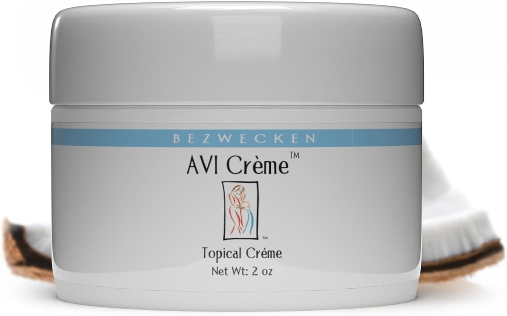 Bezwecken - AVI Crème - 2oz Crème - Formulat profesional Suport de infectie vaginala - sigur, natural, Paraben gratuit - 30 zile de aprovizionare