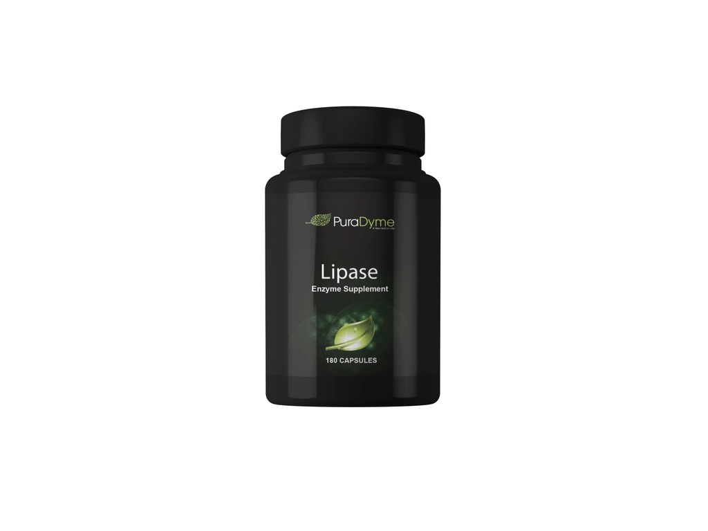 PuraDyme Lipase Enzim 180 Capsule Enzim digestiv (1)