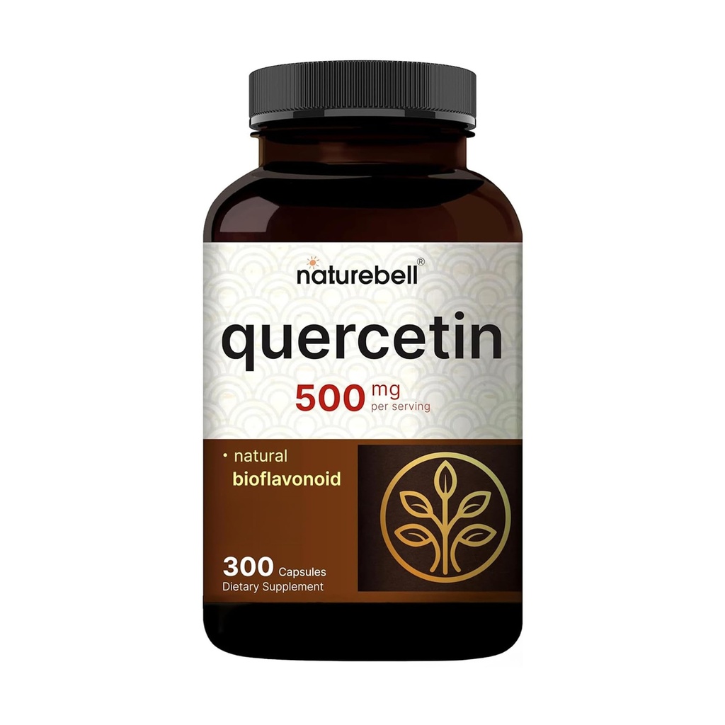 NatureBell Querbetin 500 mg per servire, 300 capsule 