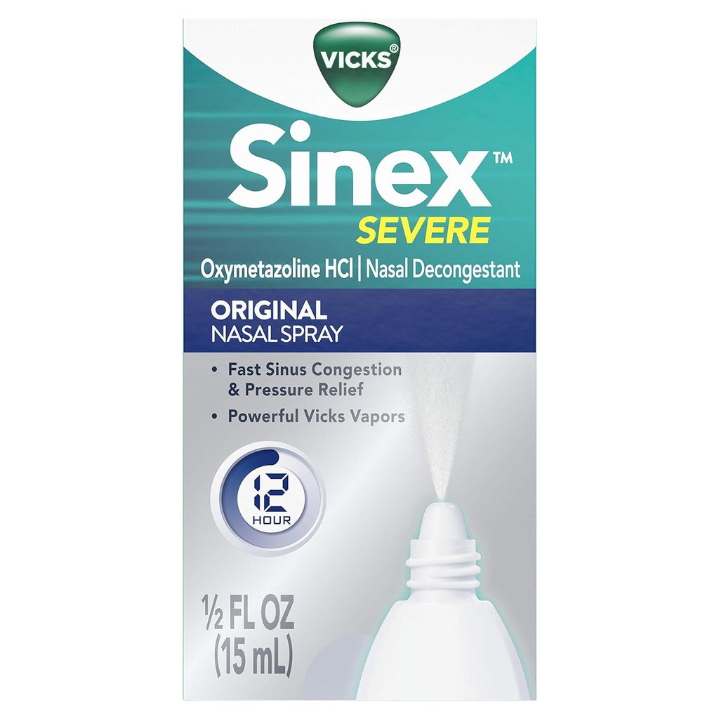 Vicks Sinex Spray nazal sever 0.50 oz