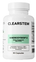 CLEARSTEM - Mindbodyskin Hormonal Acnee Supliment (No 5-HTP) - Natural DIM Supliment - Vitamine de îngrijire a pielii - Echilibru hormonal, antioxidanti - Gluten gratuit, Cruzime liber - 30 Serviri, 90 capsule