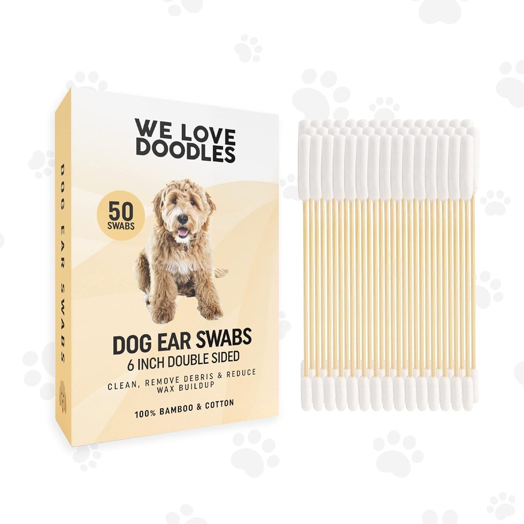 Ne place Doodles lung Cotton Cotton Dog Swabs ureche 