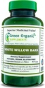 Green Organic Suplimente Capsule White Willow Bark (Single)