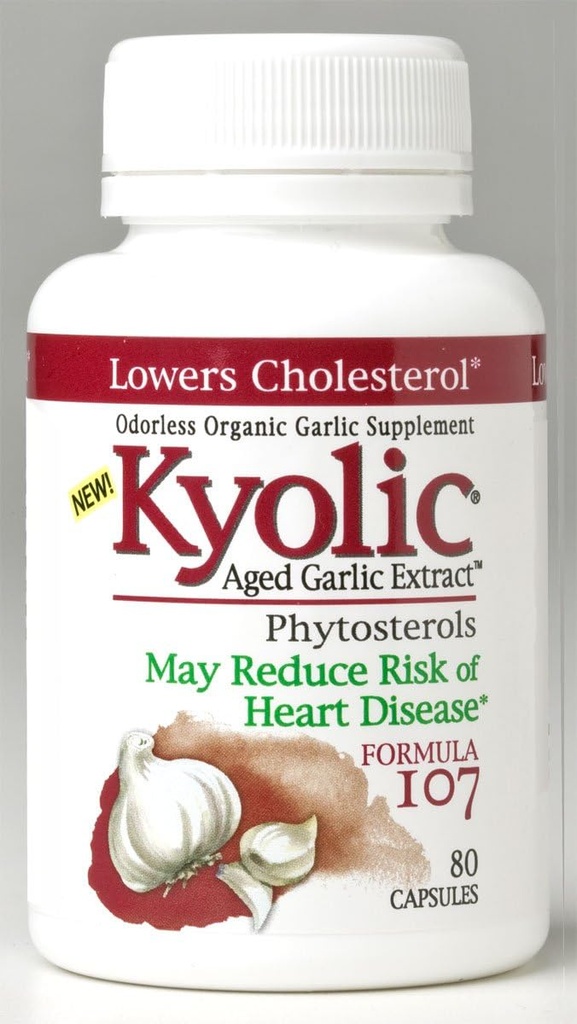 Formula Kyolic 107 80 capse de Wakunaga
