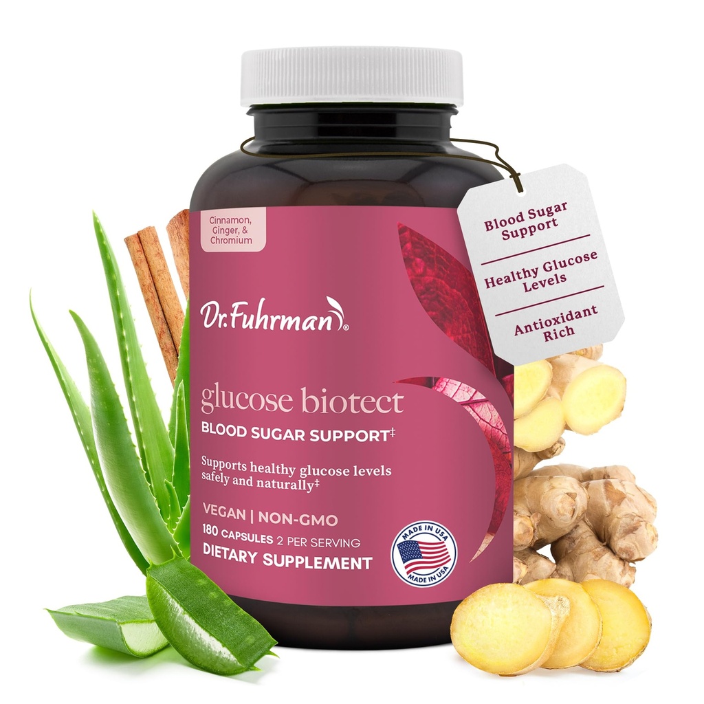 Dr. Fuhrman Glucoză Biotect Natural Sugar Support 180 Capsule