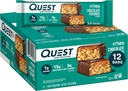 Quest Nutritie Ciocolata Crispy Nuca de cocos Hero Proteina Bar, 15g Proteina, 1g Zahăr, 3g Net carbohidrati, Gluten Proteine Gratuite Snack, Keto Friendly, 12 Conte