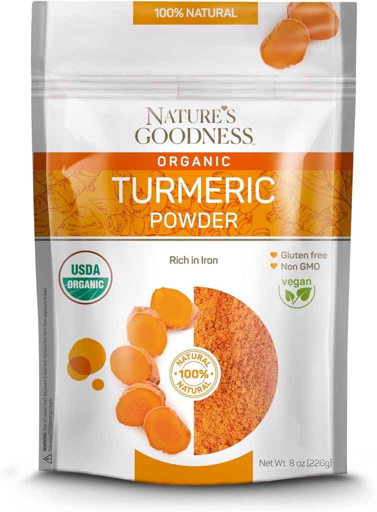 Naturii pana bunatatea Organic Turmeric Powder 
