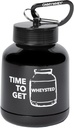 ONMYWHEY Double Scoop (180cc) Proteina și Suplimentul Keychain Funnel, timp pentru a obține Wheysted