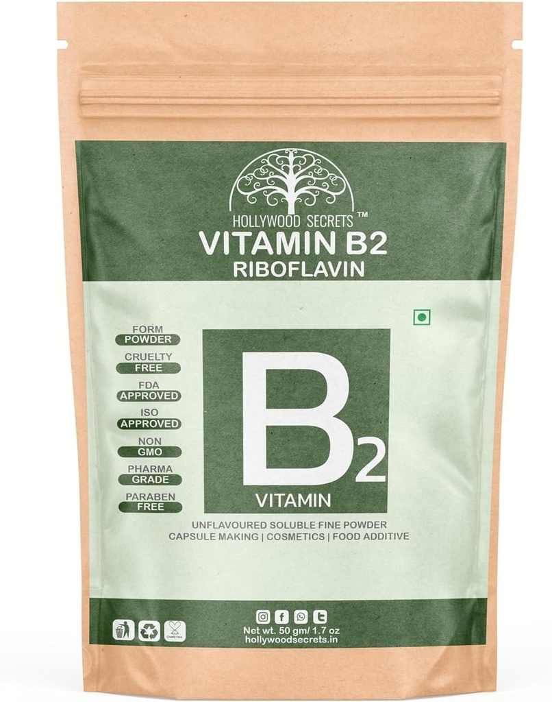SUP Vitamina B2 Riboflavină pulbere 50gm