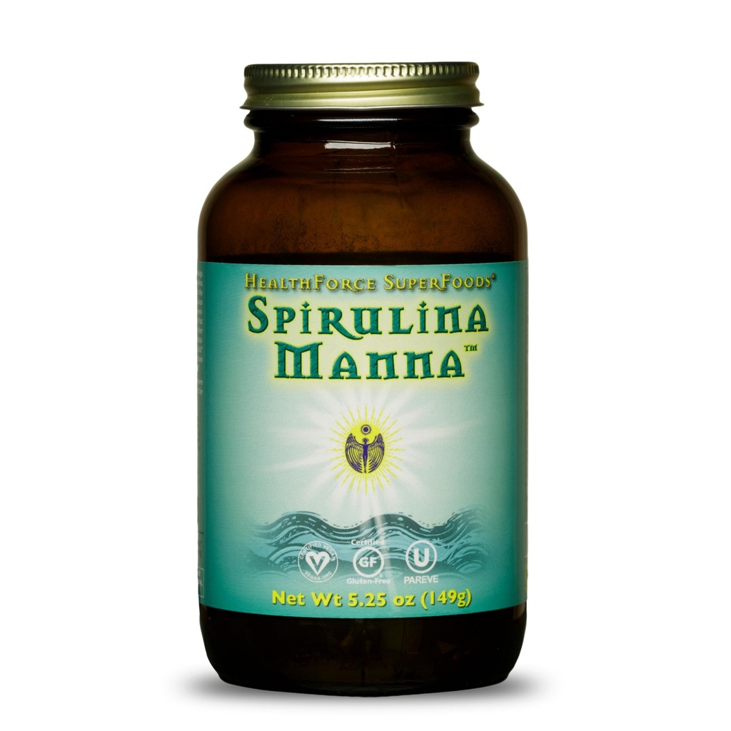 HealthForce Super Foods Spirulina Manna - pulbere - 5.25 Oz