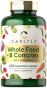 Carlyle Vitamina B Complex alimente Whole Blend 