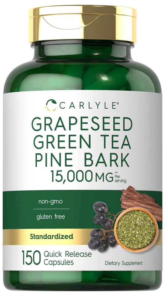 Carlyle Seed, Ceai verde, Pine Bark 