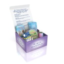 Three Lollies Preggie Cadou cutie - Natural, Sarcina Greaţă Ajutor esenţiale cu anti-bolnavitate Lozeges, Pachete de hidratare, Capsule de ghimbir, & Bande anti-greaţă pentru boala de dimineaţă