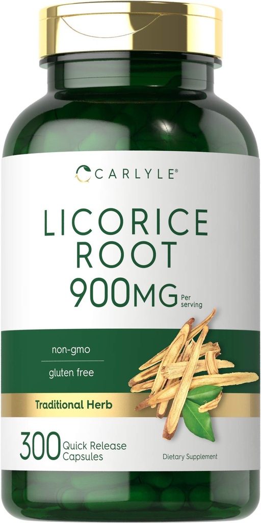 Carlyle Licorice capsule rădăcină 900mg 