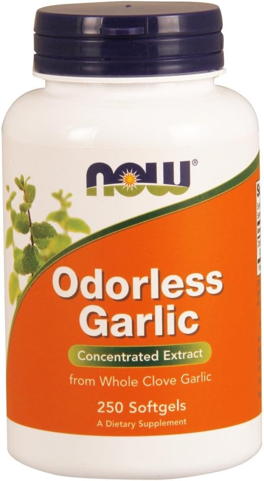 Acum alimente Usturoi Odorless Original 2500mg, 250 Gels
