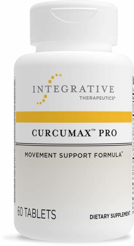 Tehnologii integrate Curcumax Pro - Supliment de mișcare sănătos pentru bărbați și femei - Suportă discomfort ocazional asociat cu Overuse* - Dairy-Free & Vegan - 60 comprimate (30 Servings)